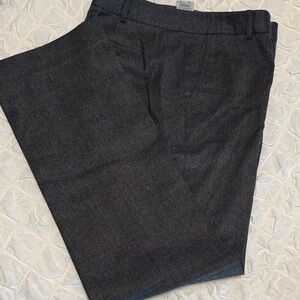 Brooks Brothers Women’s Charcoal Flat Front Pants